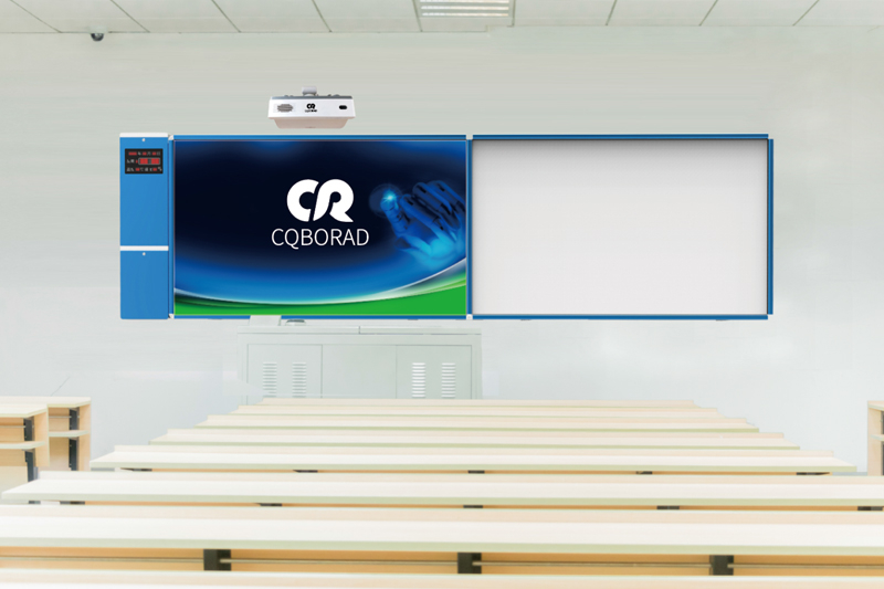 CQBORAD牌护眼环保智能黑板功能超强，众多教学设备中的佼佼者